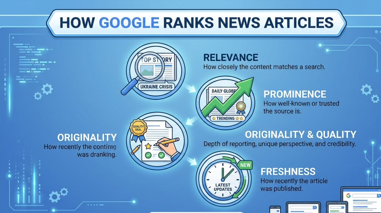 Google News Ranking: What Appears About You