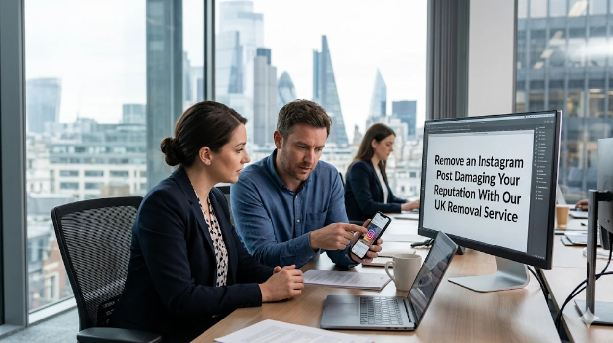 Remove an Instagram Post Damaging Your Reputation With Our UK Removal Service