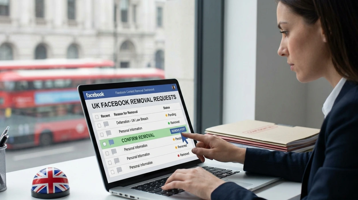 Use a UK Facebook Content Removal Service to Take Down Damaging Posts