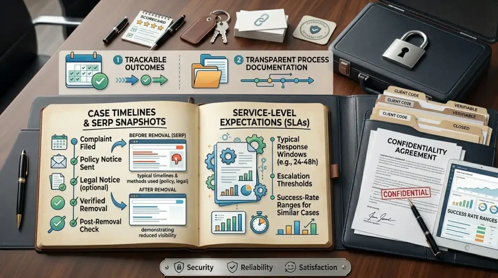 What guarantees and trust signals validate the provider