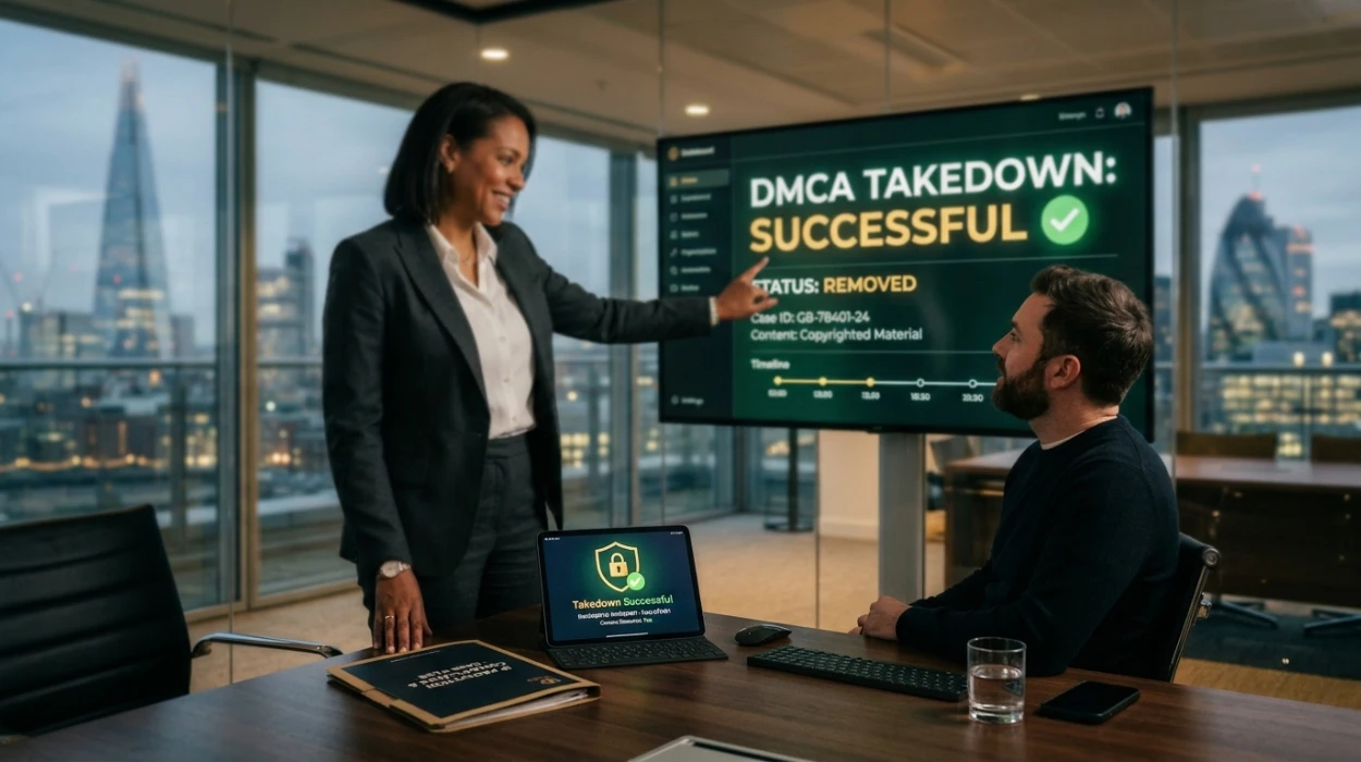 File a DMCA Takedown in the UK and Remove Stolen Content With Expert Help