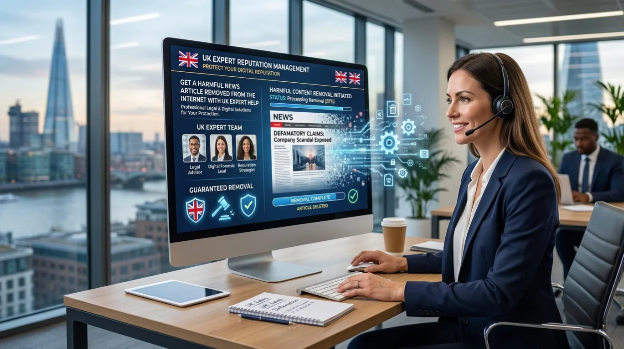 Get a Harmful News Article Removed From the Internet With UK Expert Help