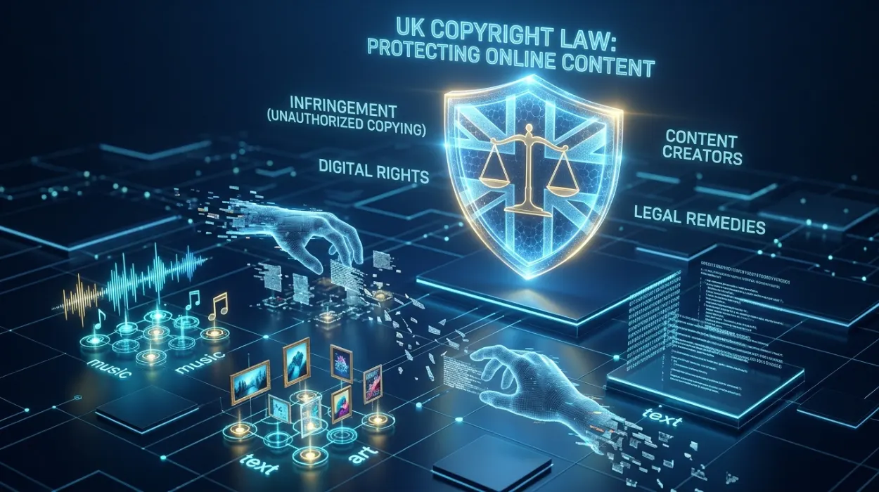How Copyright Infringement Occurs Online and What Protections UK Owners Have