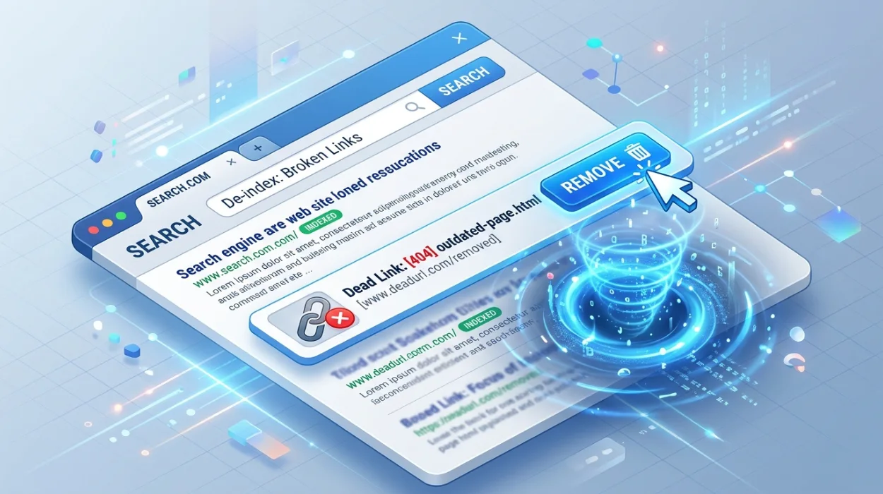 How Dead Links Showing in Google Results Can Be Removed or De-indexed