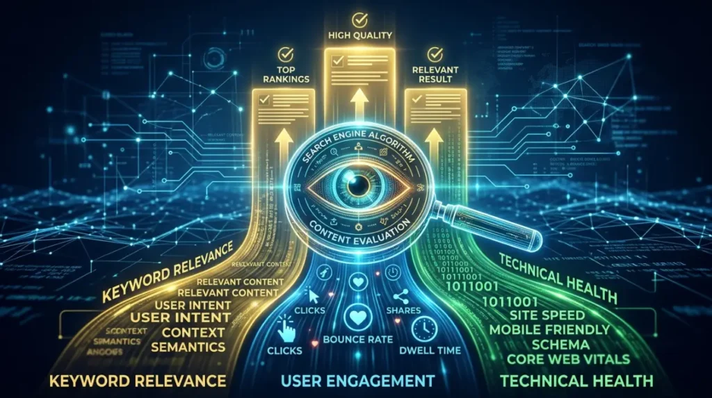 How Do Search Engines Evaluate Content for Ranking and Visibility?