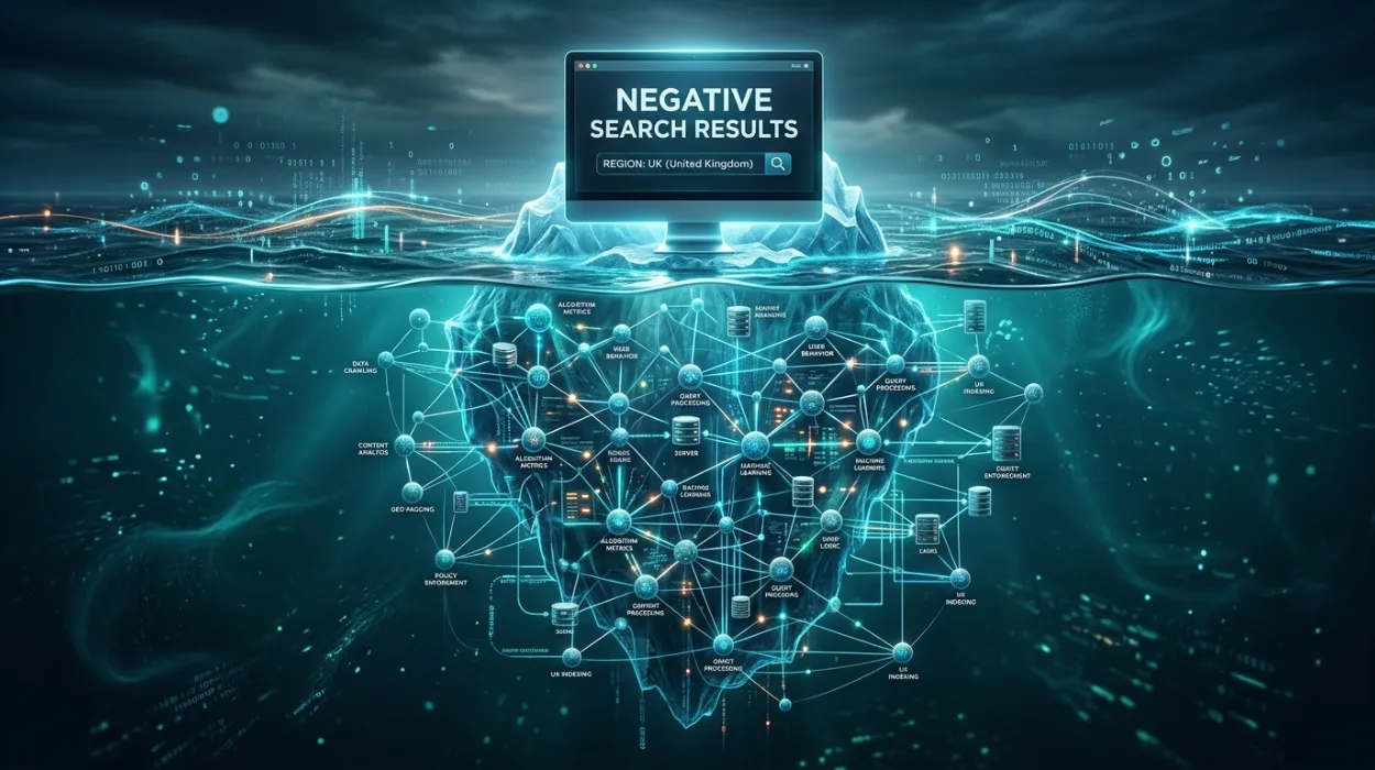 How Negative Search Results in the UK Persist and What Determines Their Visibility