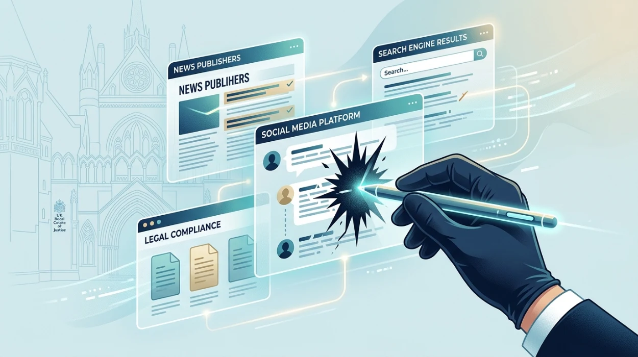 How Online Defamation Removal in the UK Works Across Platforms and Publishers