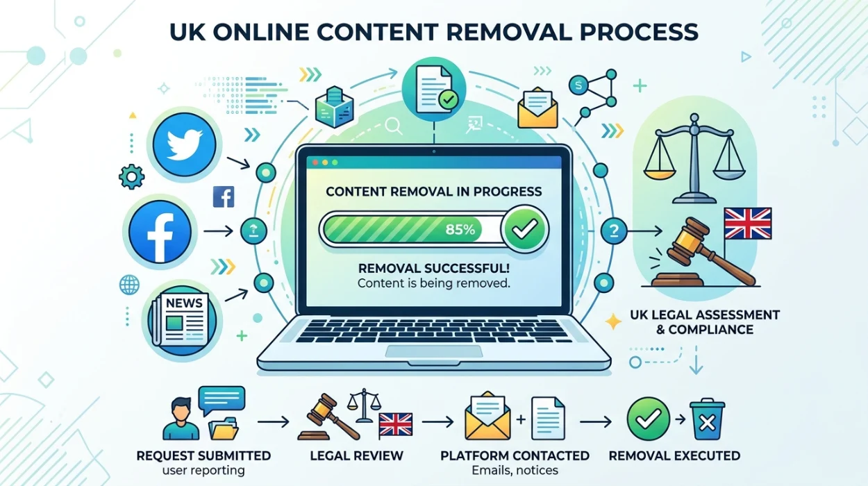 How Online Defamation Removal in the UK Works Across Social Media and Articles