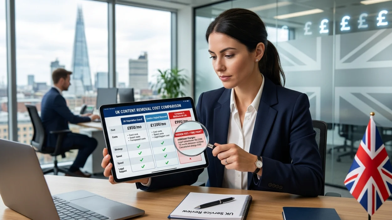 How to Compare Content Removal Service Costs in the UK Without Getting Misled
