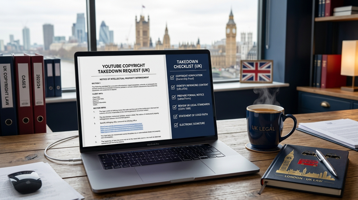 How to Prepare a YouTube Takedown Request in the UK That Meets Platform Standards