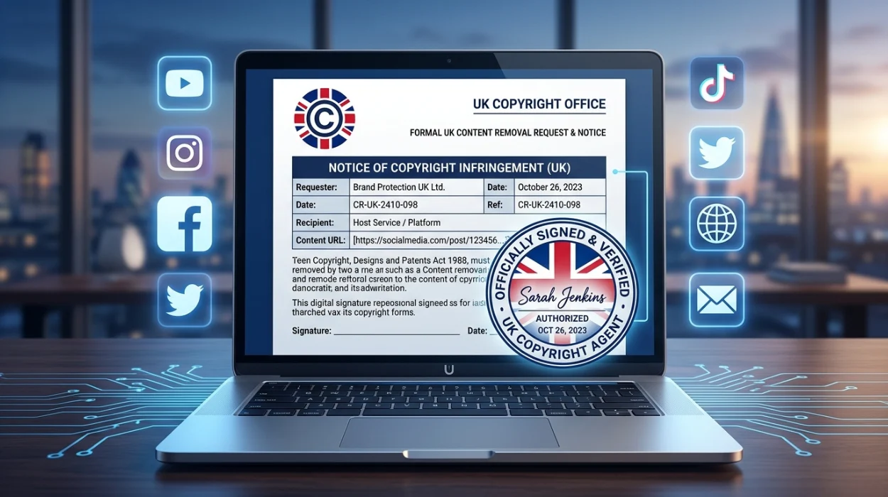 How to Use UK Copyright Law to Support a Content Removal Request Online