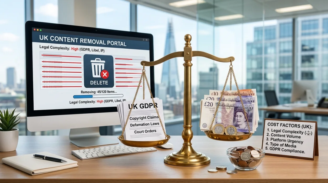 What Determines the Cost of a Content Removal Service in the UK
