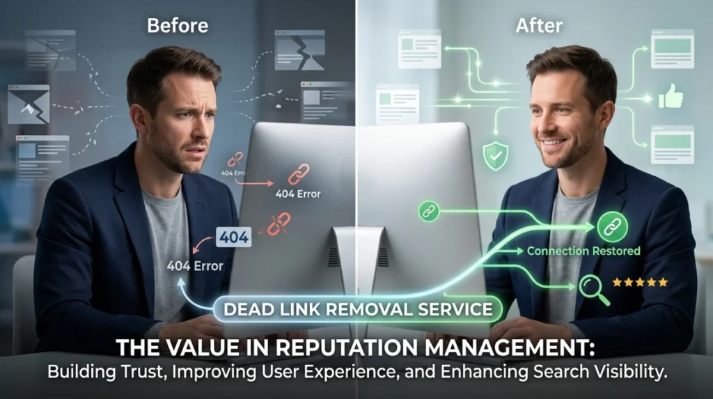 What Makes Dead Links Removal Services Valuable Within Reputation Management?