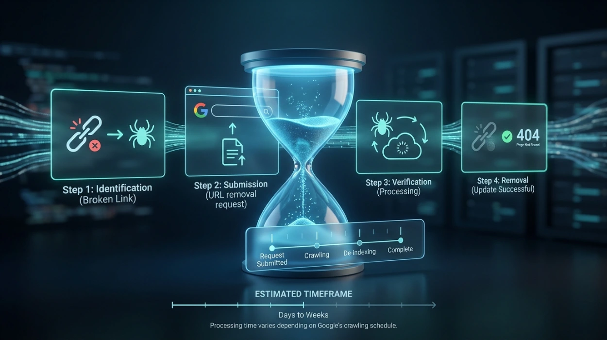 What Removing Broken Links From Google Involves and How Long It Takes