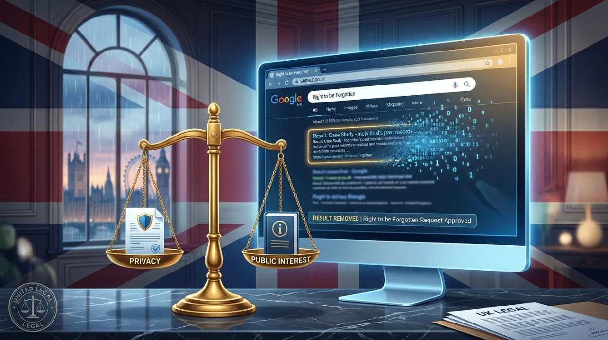 What the Law Says About Removing Criminal Record Content From Google in the UK