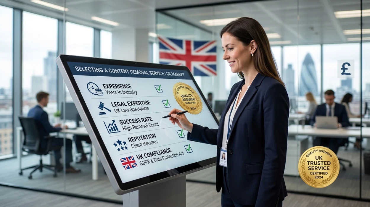 What to Look for When Choosing a Content Removal Service Provider in the UK