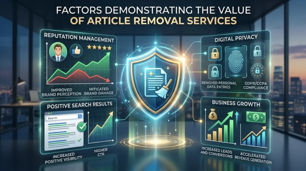 Which Factors Demonstrate the Value of Article Removal Services?