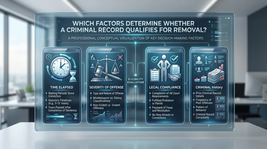 Which Factors Determine Whether a Criminal Record Qualifies for Removal?