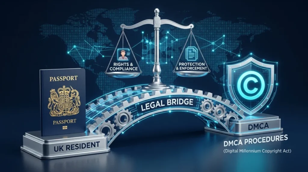Why Can UK Residents Use DMCA Takedown Procedures?