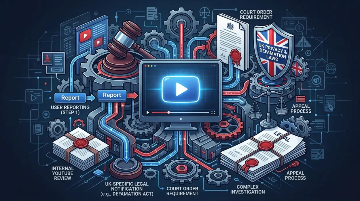Why Removing a Video From YouTube in the UK Often Requires More Than Reporting
