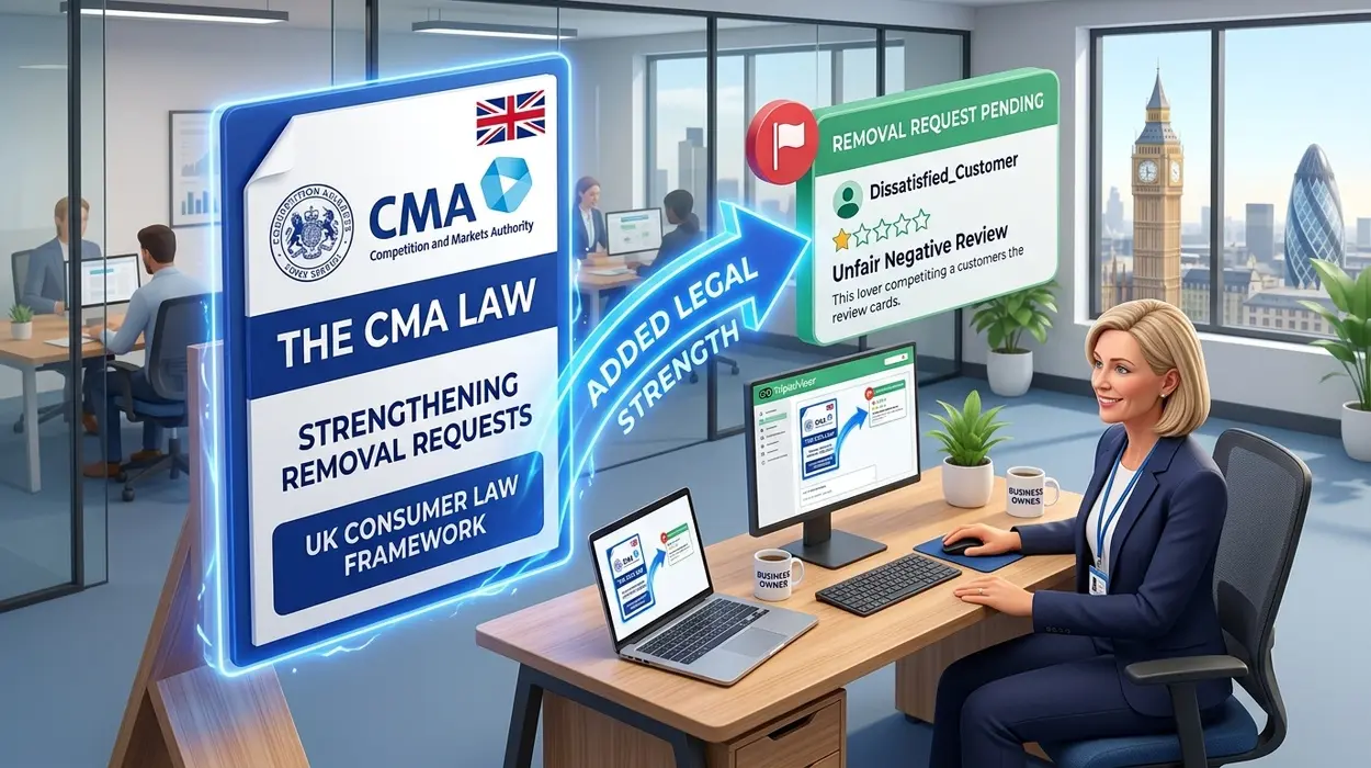 Use the New CMA Fake Review Law to Strengthen Your UK Removal Request