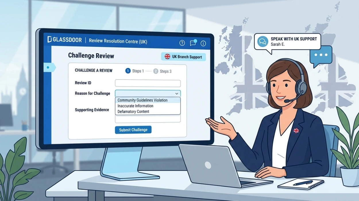 Challenge a Glassdoor Review That Violates Community Guidelines With UK Support