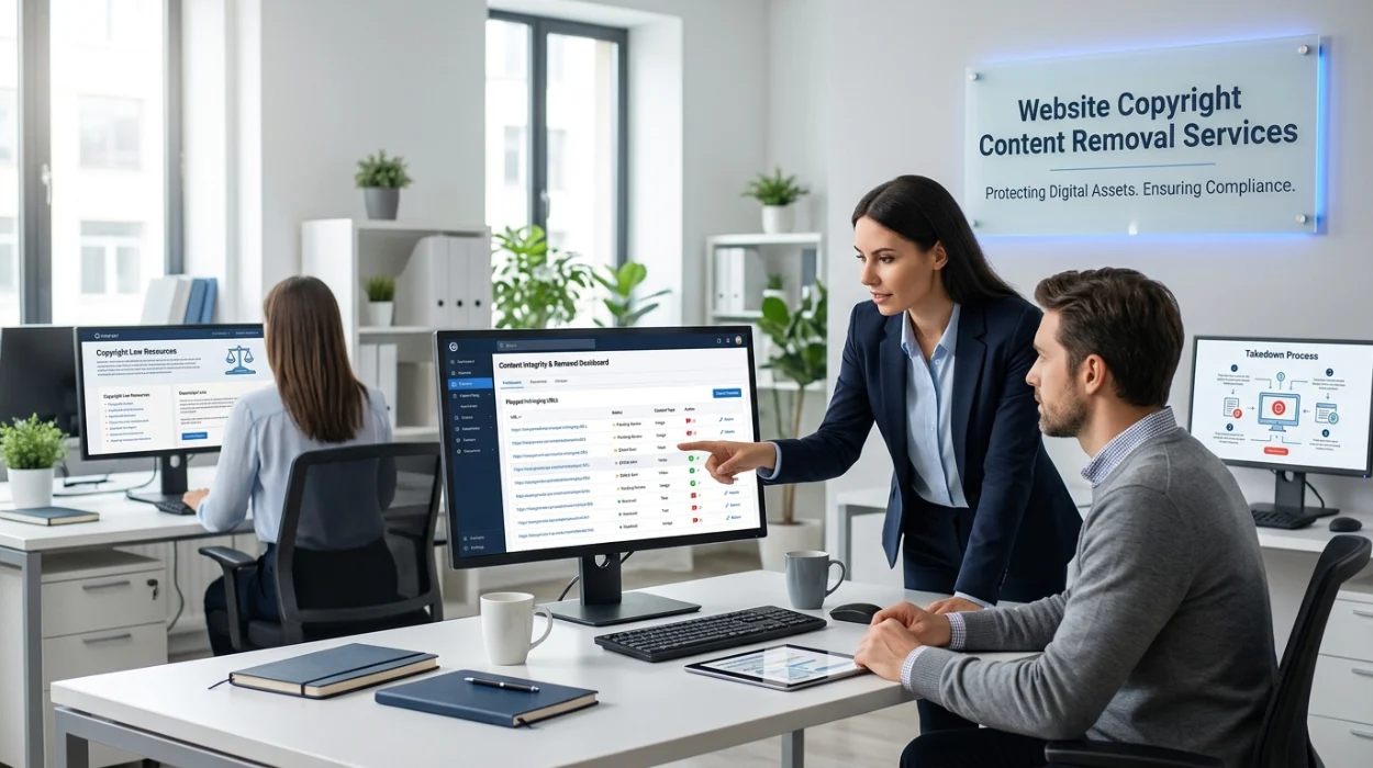 Copyright Content Removal Services for Websites