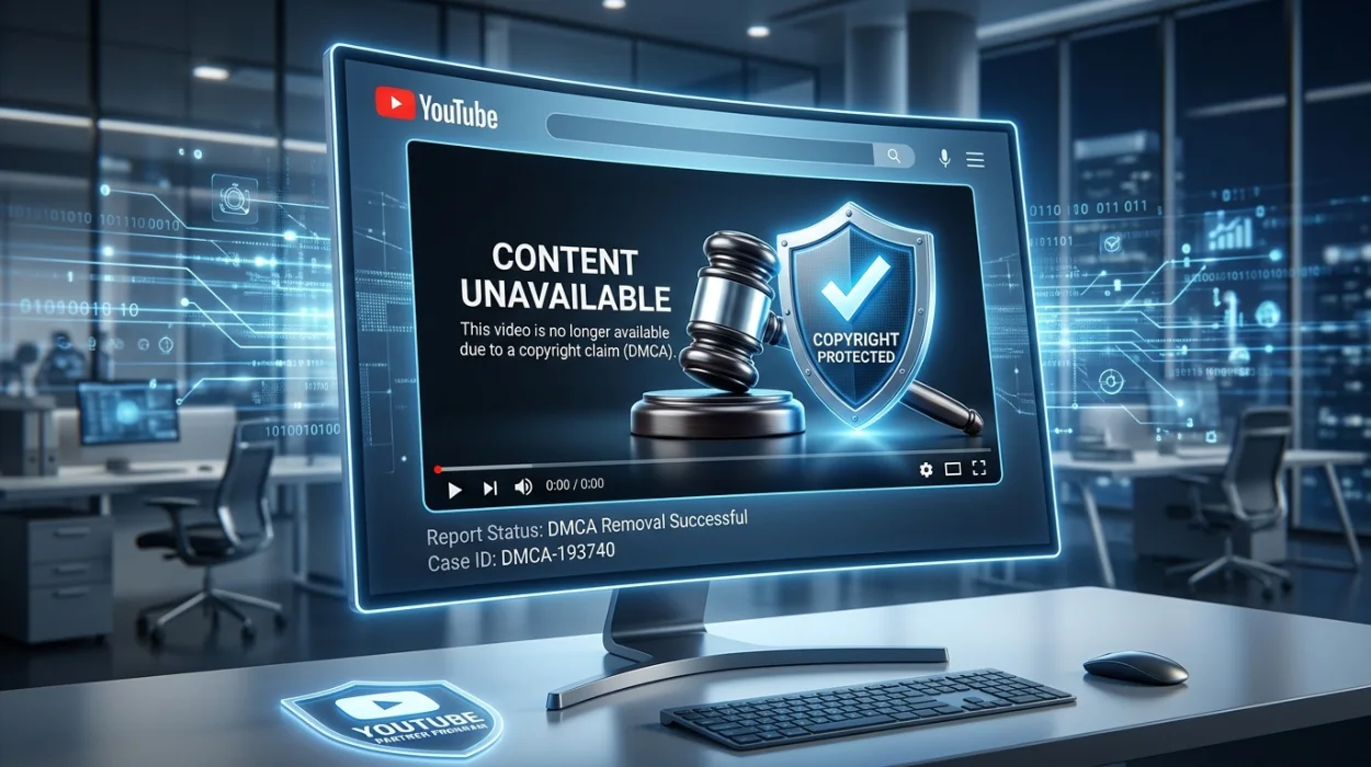 DMCA Content Removal Services for YouTube Videos