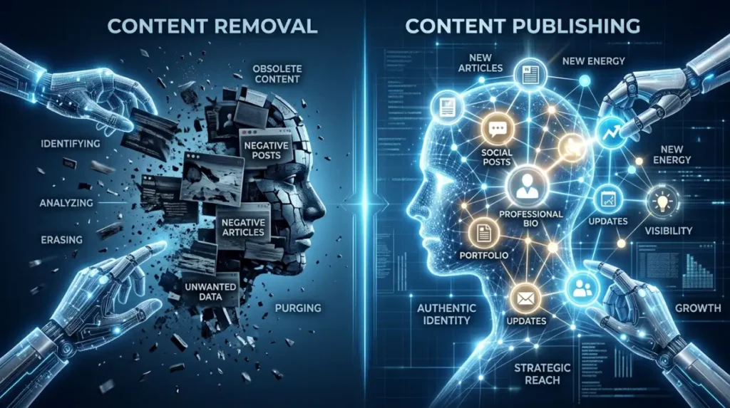 How Does Removing Existing Content Compare With Publishing New Content?