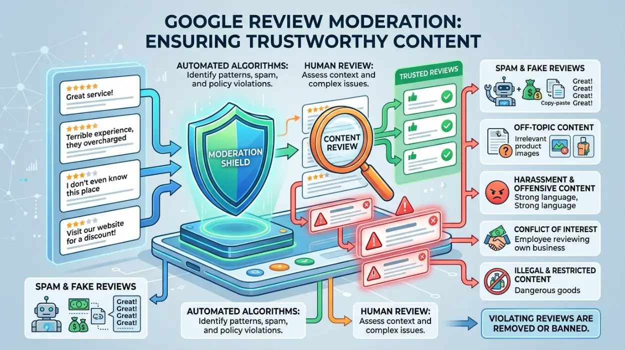 How Google Reviews Are Moderated and What Violates Their Content Policies