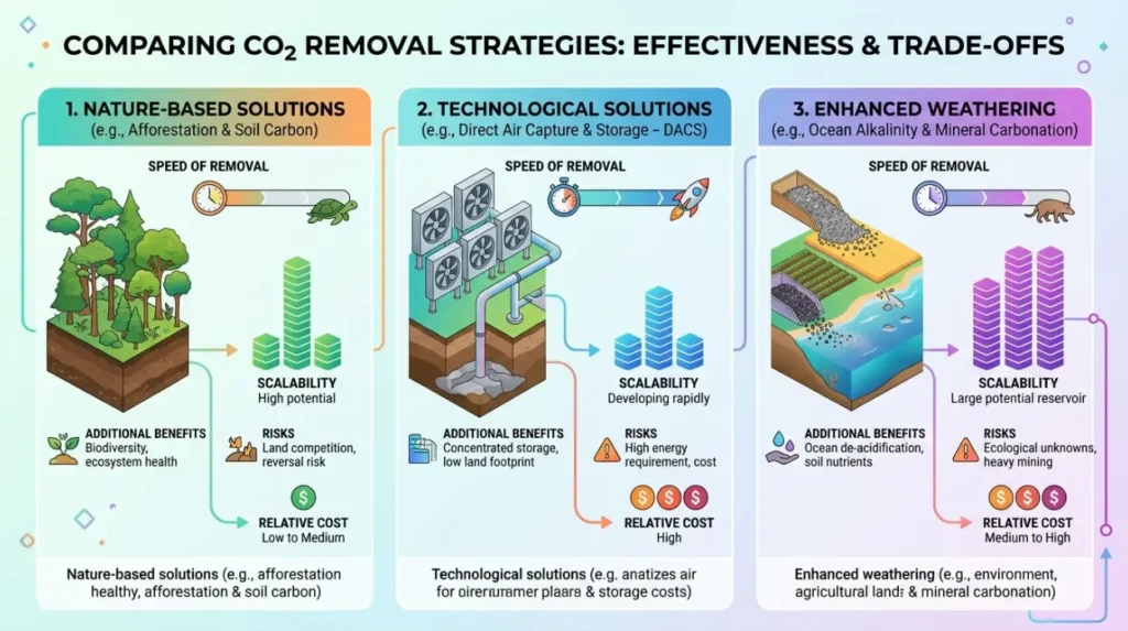 How do different removal strategies compare in effectiveness?