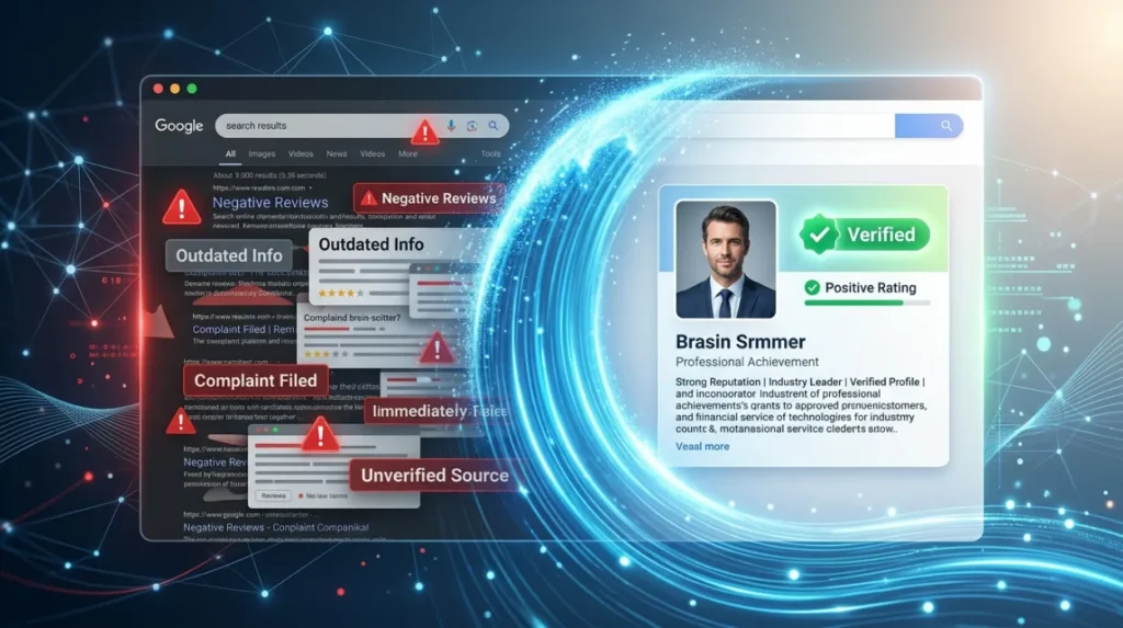 How does the platform removal process improve search perception?