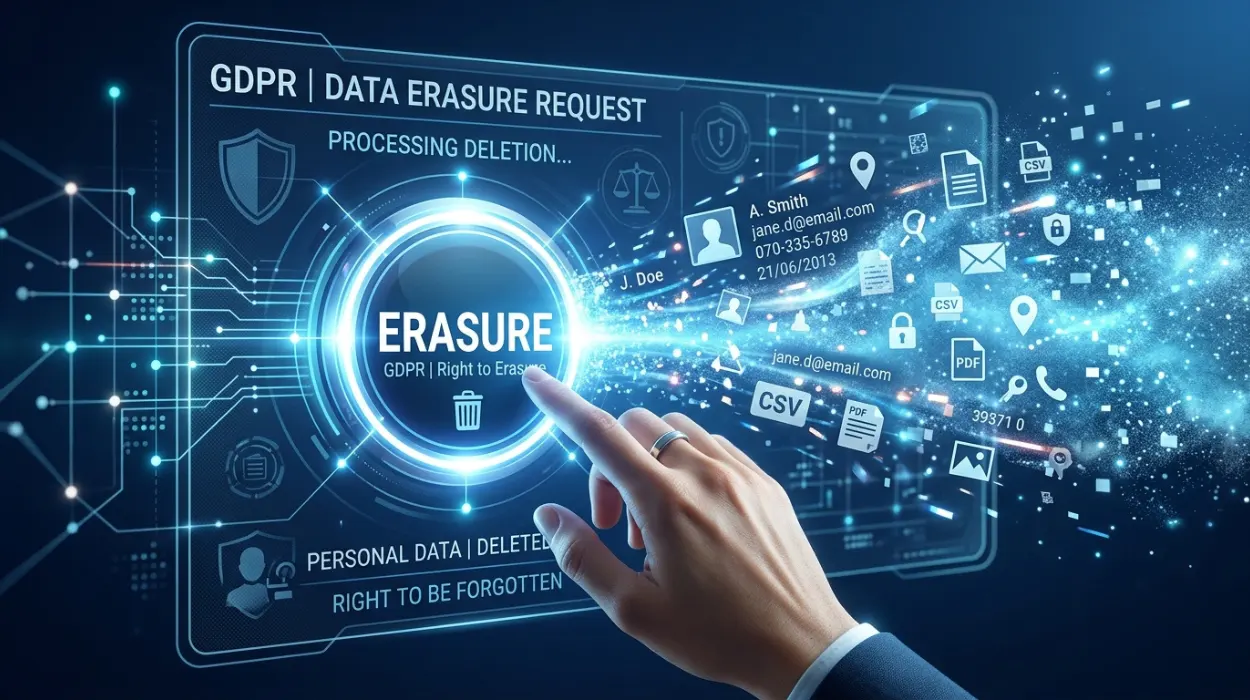 How the GDPR Right to Erasure Applies When Removing Personal Information Online