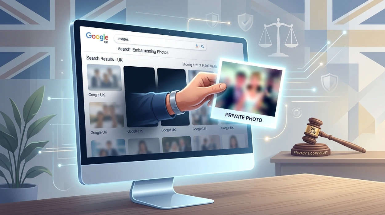 How to Remove Embarrassing Photos From Google UK Using Privacy and Copyright Law