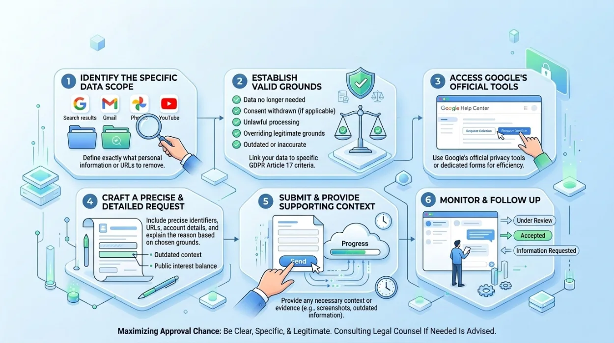 How to Submit a GDPR Right to Erasure Request That Google Is Likely to Accept