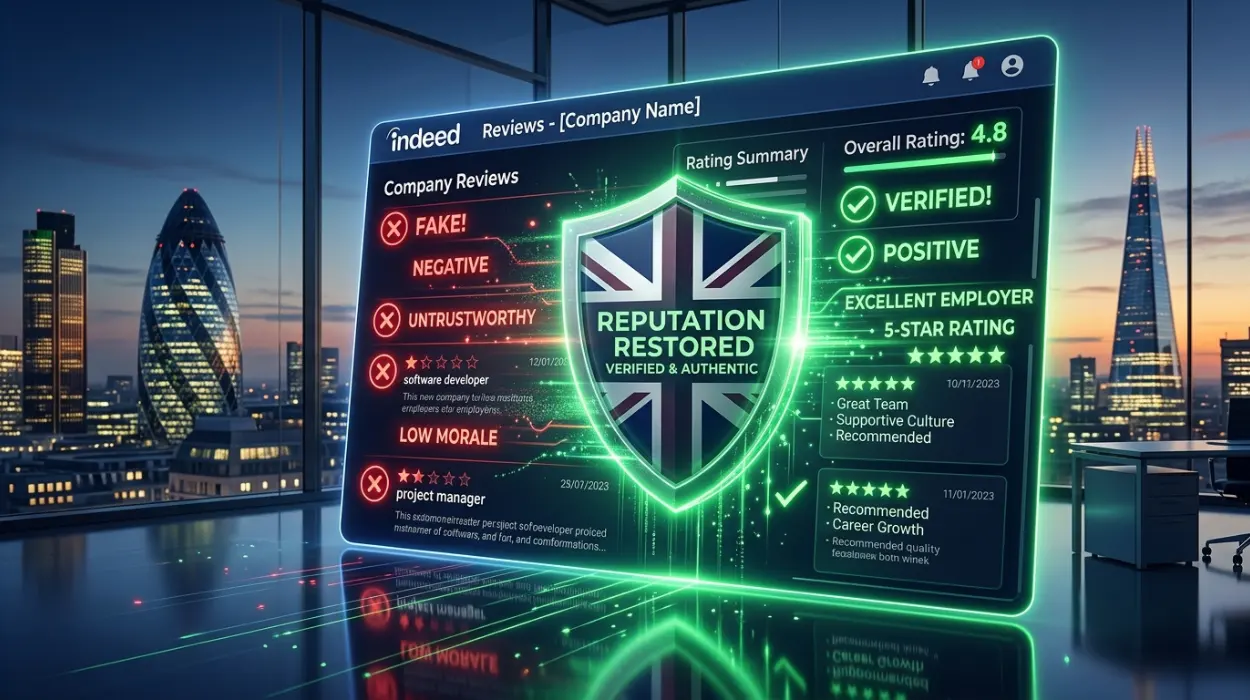Remove Fake Indeed Reviews and Protect Your Employer Reputation With UK Help