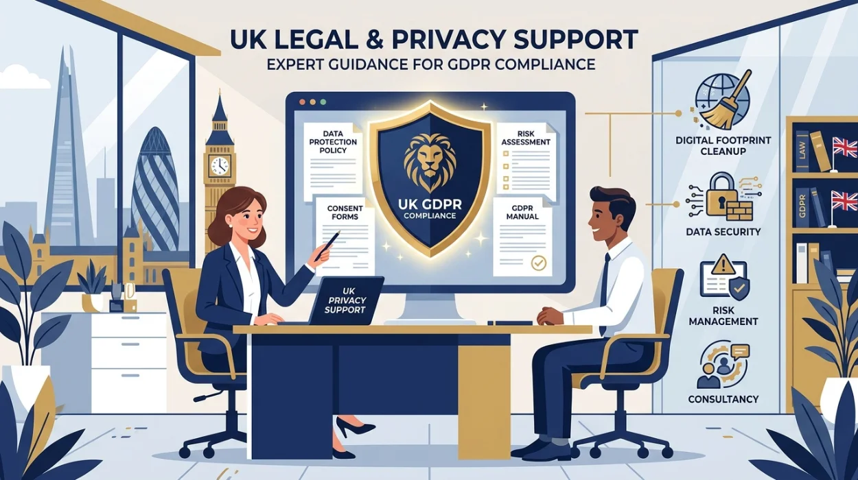 Remove Personal Data Under GDPR With Our UK Legal and Privacy Support Service