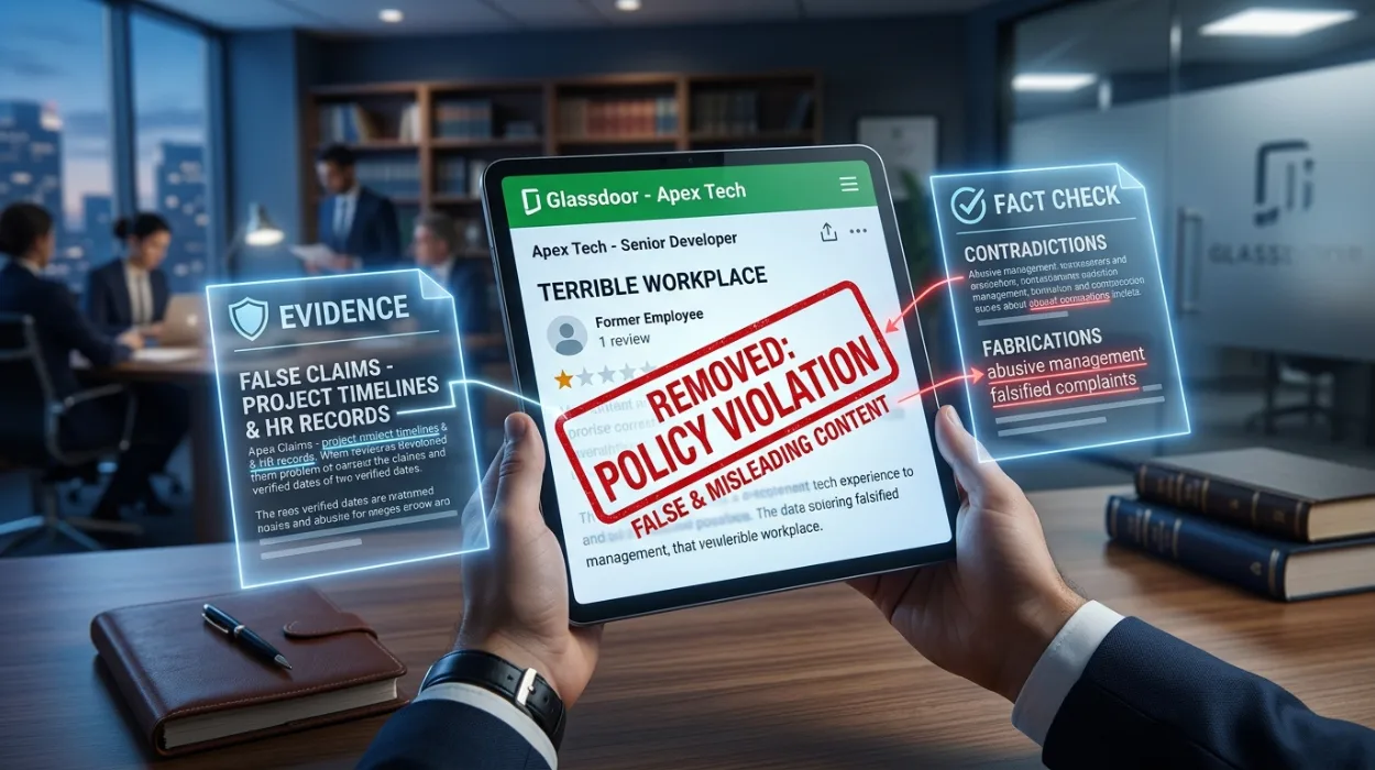 What Makes a Glassdoor Review False Enough to Support a Successful Removal Request