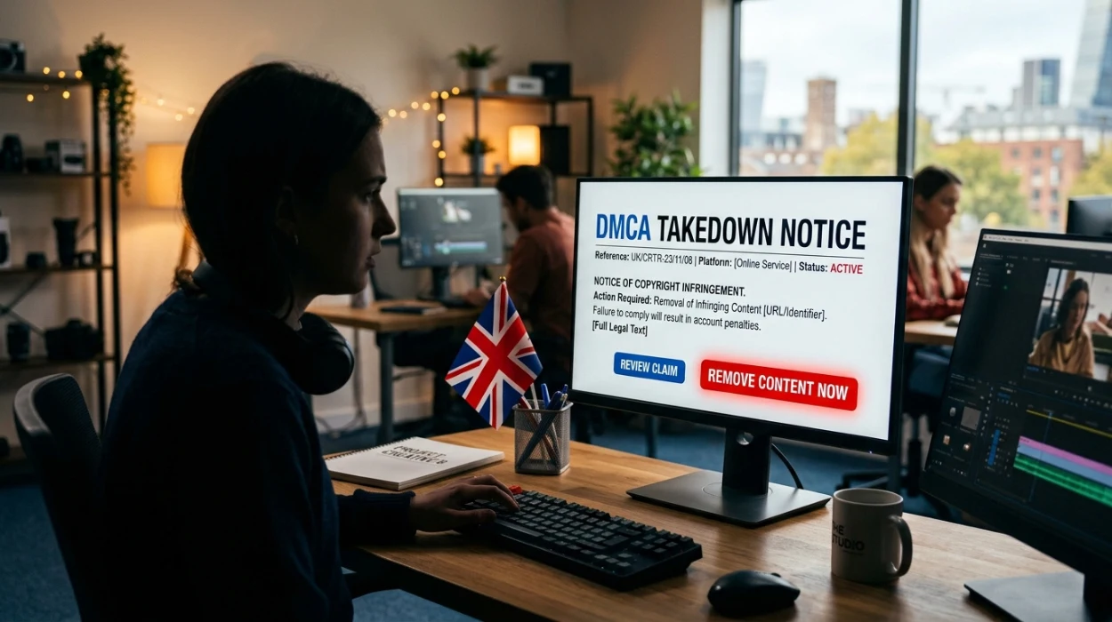 What a DMCA Takedown Notice Is and Why UK Creators Use It to Protect Content