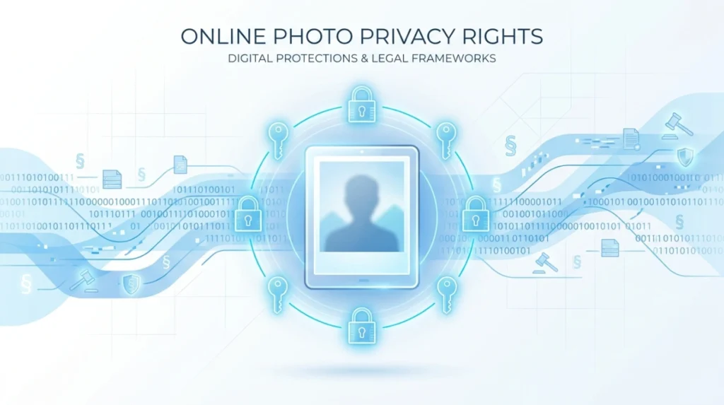 What privacy rights apply to photographs published online?