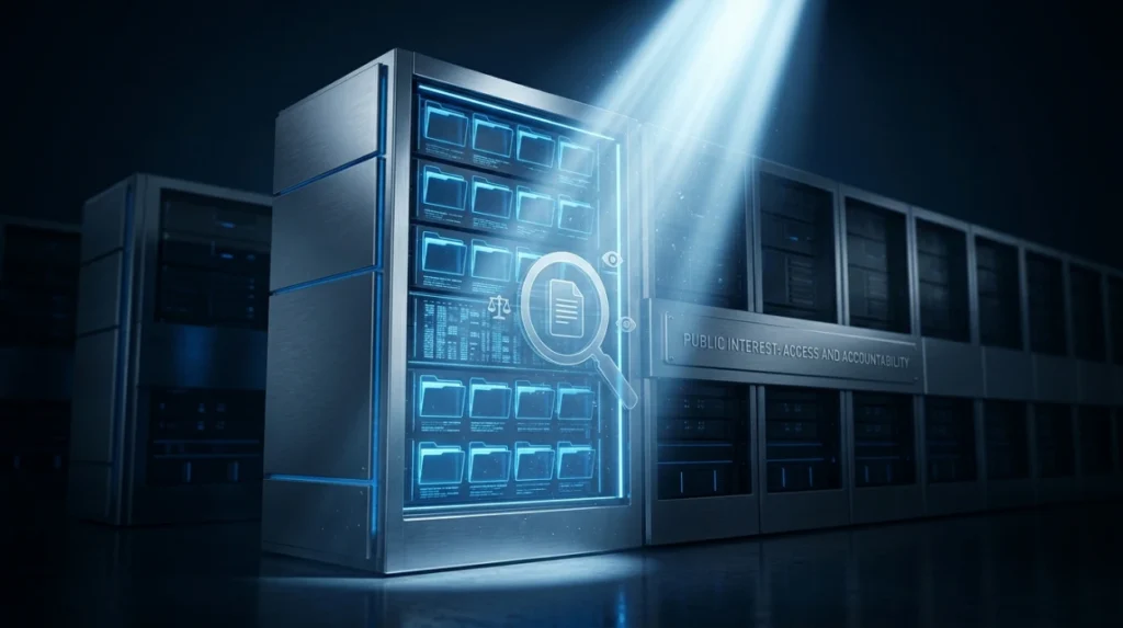 What role does public interest play in keeping criminal record information online?
