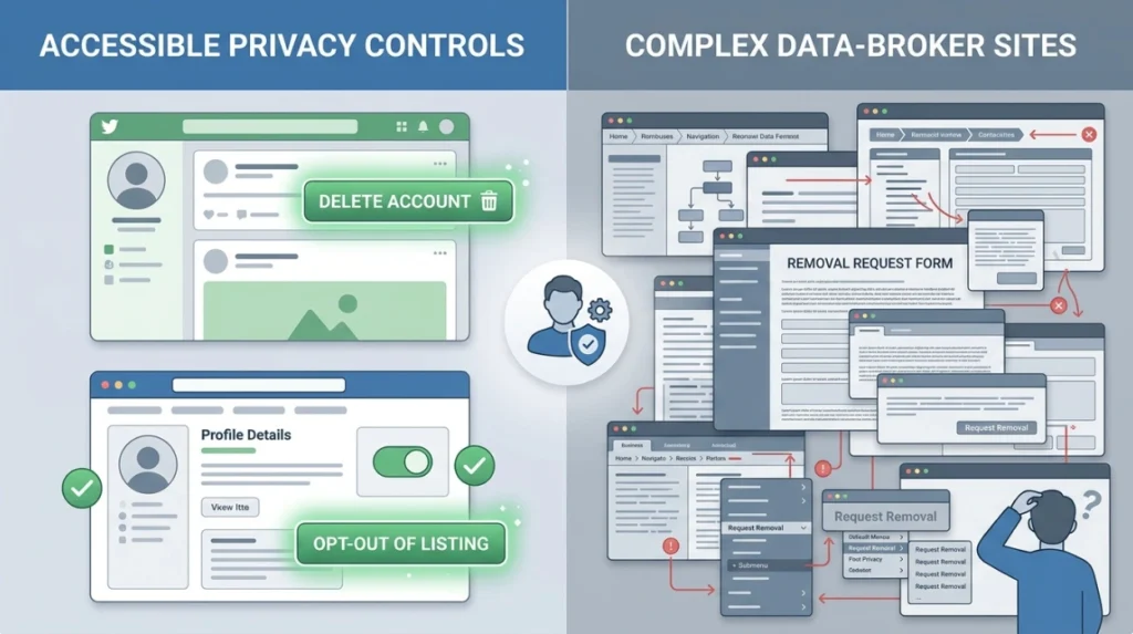 Which Types of Websites Allow Address Removal More Easily?