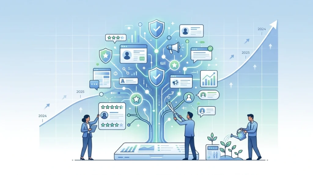 Which reputation management methods provide sustainable image control?