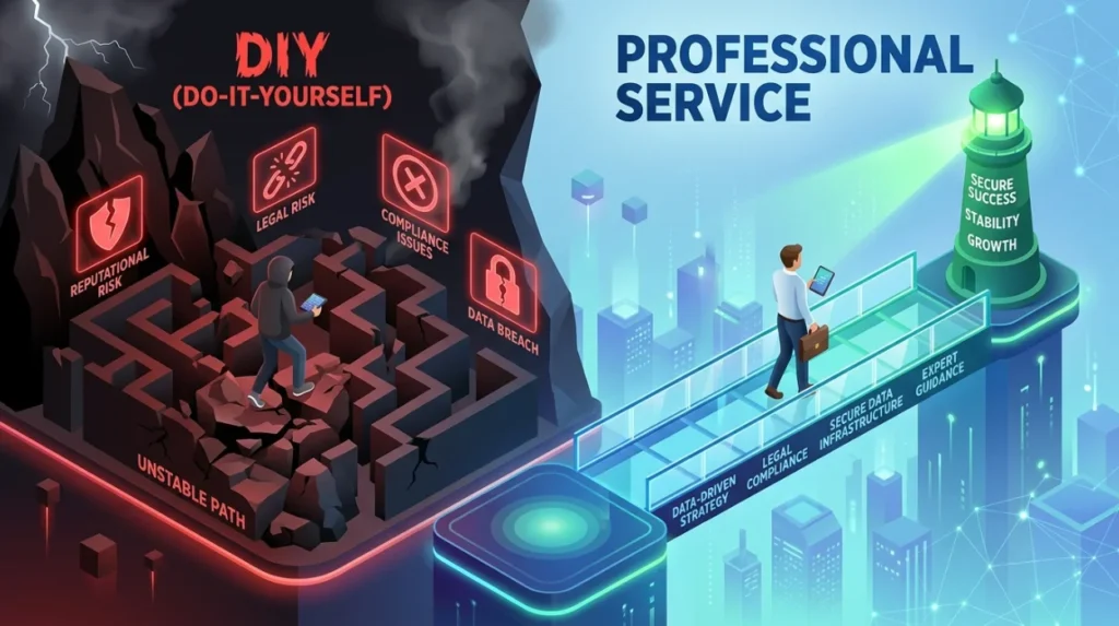 Which reputation management solution reduces decision-making risk?