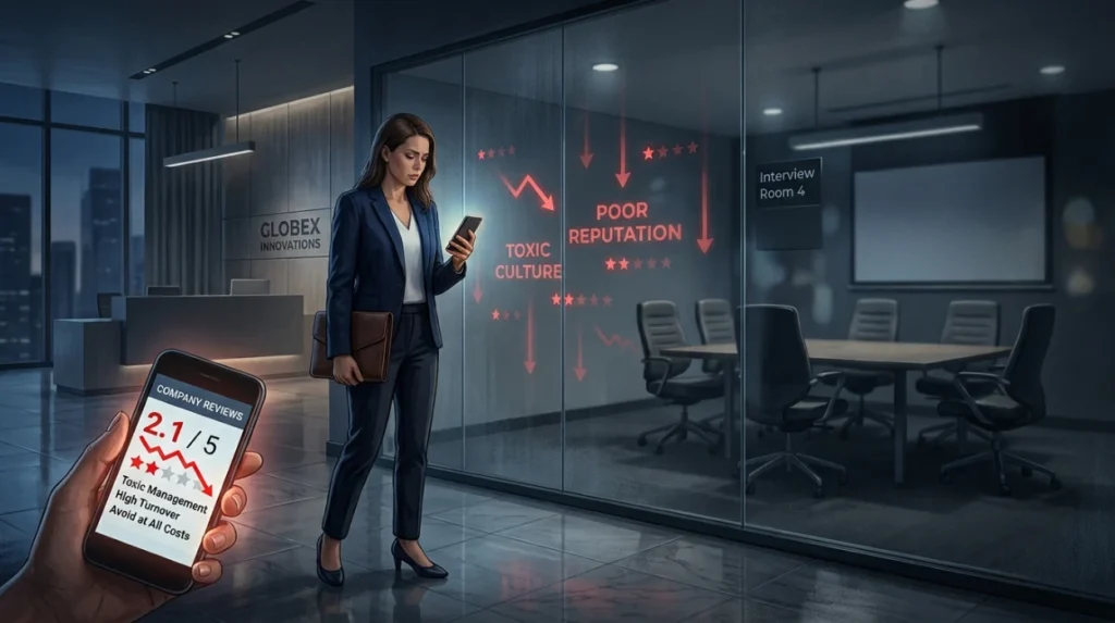 Why Does Negative Review Sentiment Affect Recruitment?