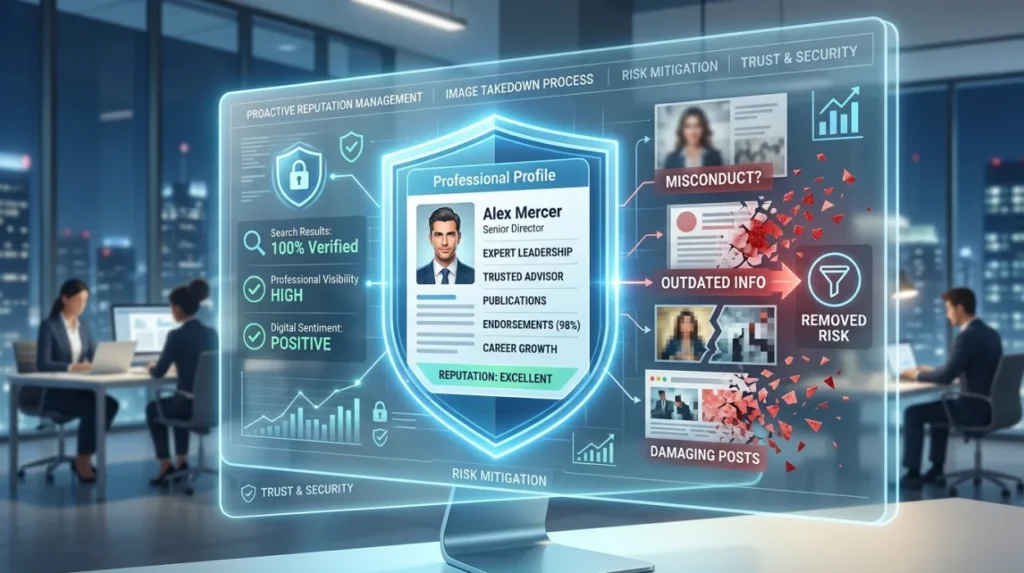 Why Does Professional Image Takedown Reduce Reputation Risk?