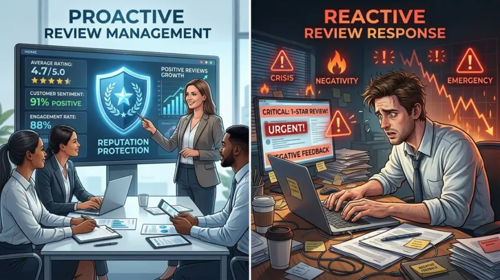 Why Is Professional Review Management More Effective Than Reactive Responses?