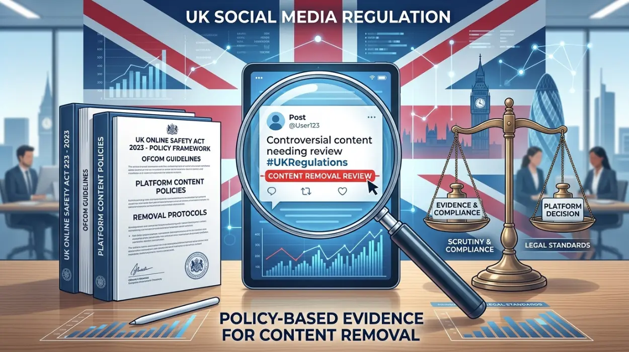 Why Removing a Social Media Post in the UK Often Requires Policy Based Evidence