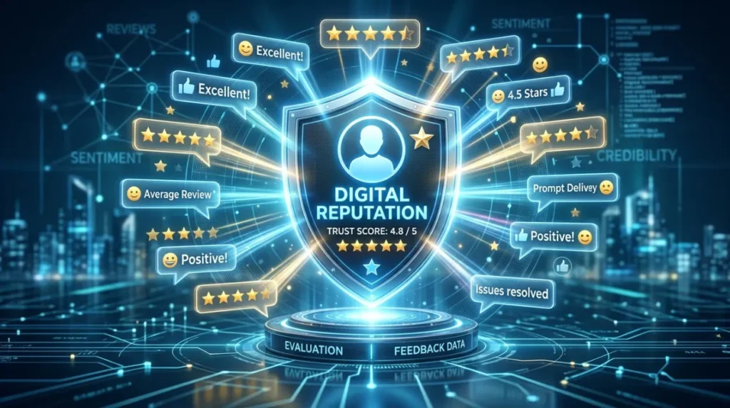 Why do reviews influence online reputation?