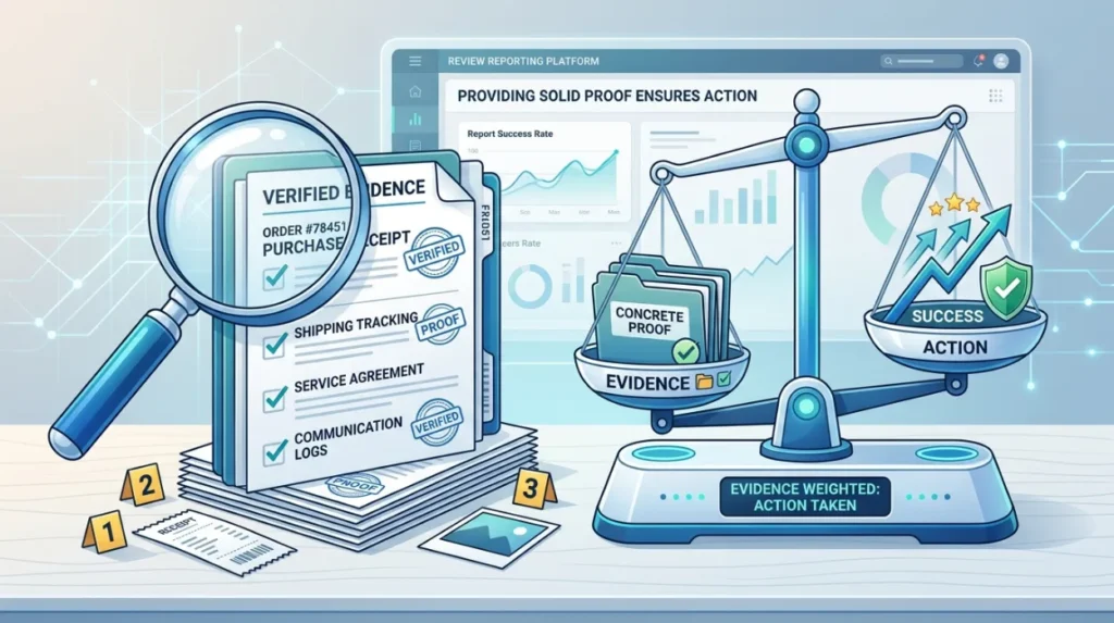 Why does evidence matter when reporting a review?